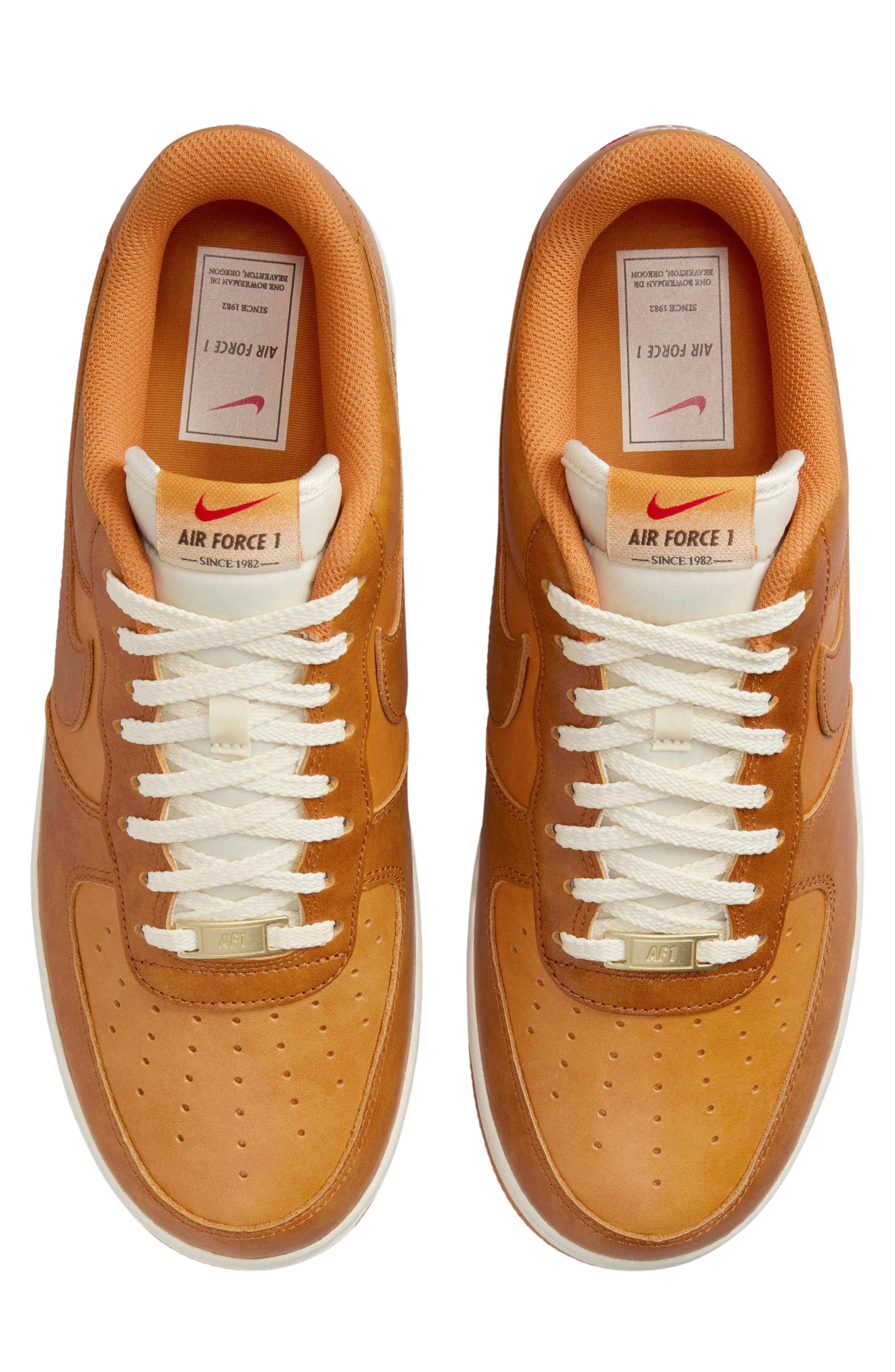 Nike Air Force 1 '07 LV8 Sneaker, Alternate, color, 720 Sunset/Russet