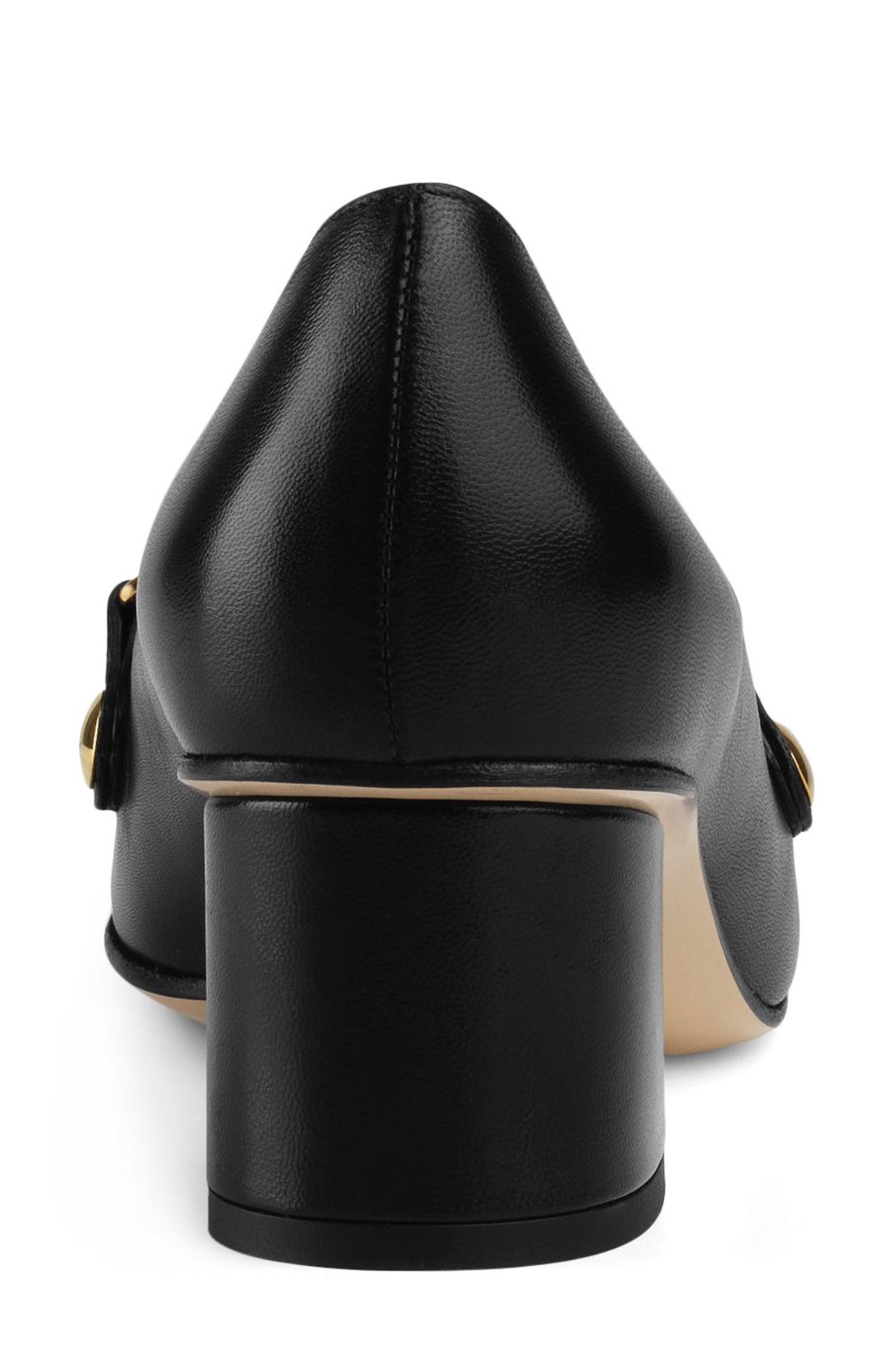 Gucci Loafer Pump, Alternate, color, 