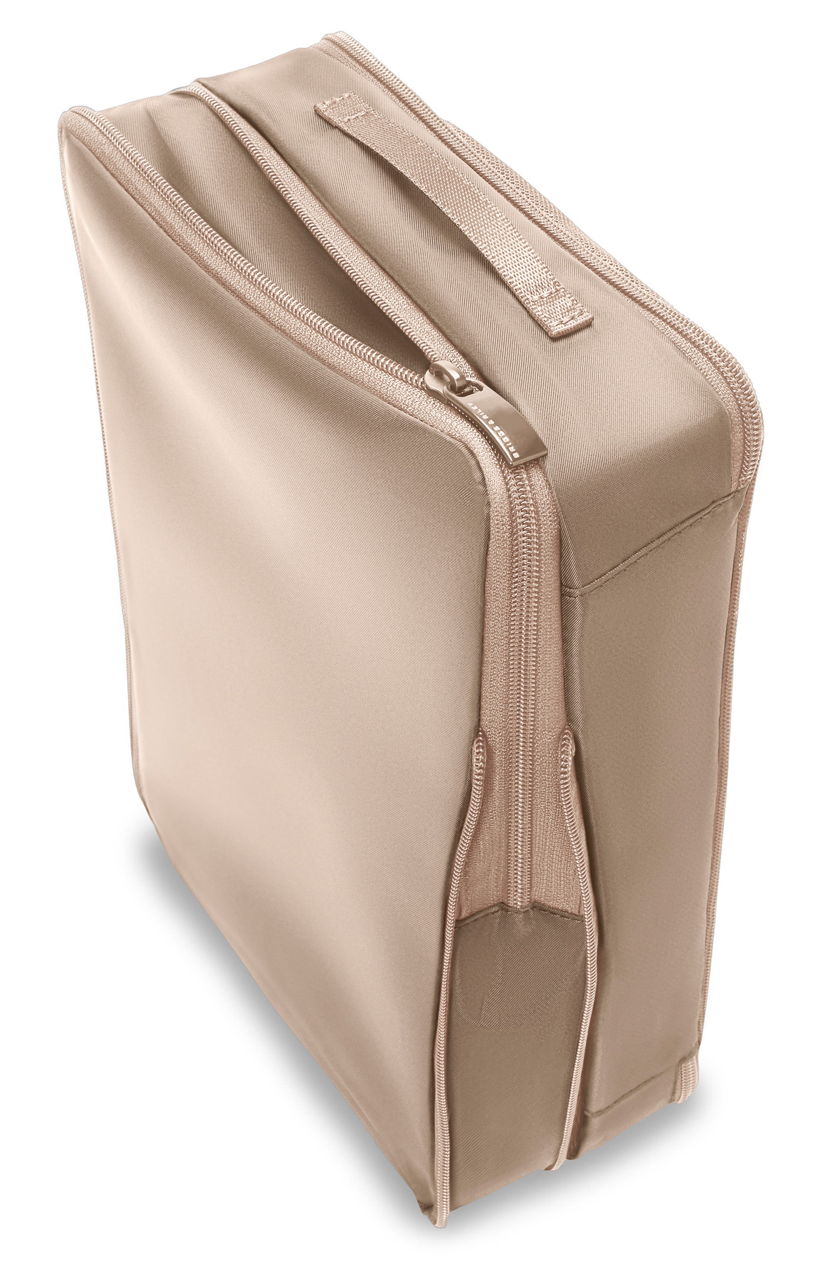 Briggs & Riley 3-Piece Carry-On Compression Packing Cubes, Alternate, color, Tan