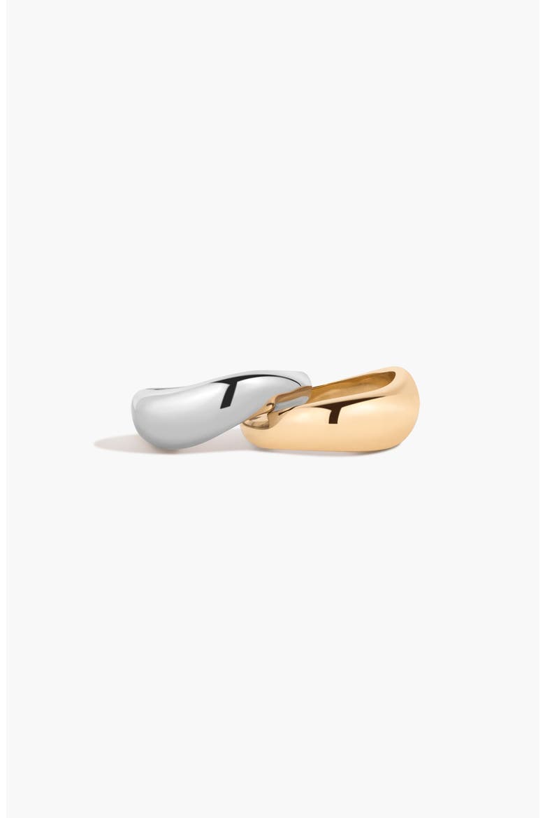 Perfect Match Ring Set, Alternate, color, Two-Tone Stainless Steel