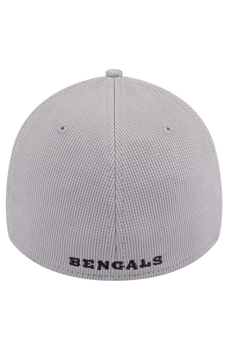 New Era Men's New Era Gray Cincinnati Bengals Active 39THIRTY Flex Hat, Alternate, color, 