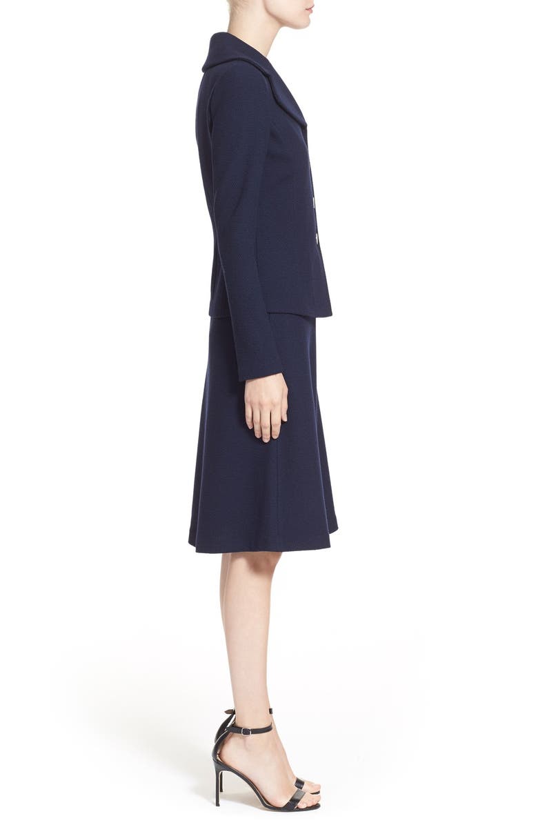 St. John Collection Micro Bouclé Knit Jacket, Alternate, color, 