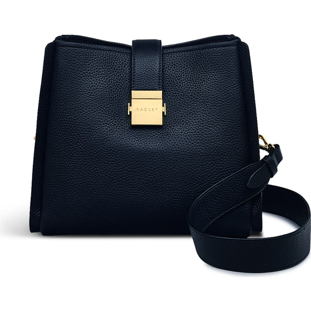 Radley London Sloane Street Medium Ziptop Crossbody Bag In Black