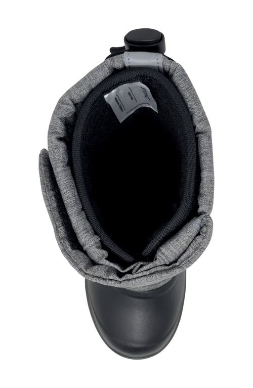 Stonz Kids' Trek Snow Boot In Heather Grey