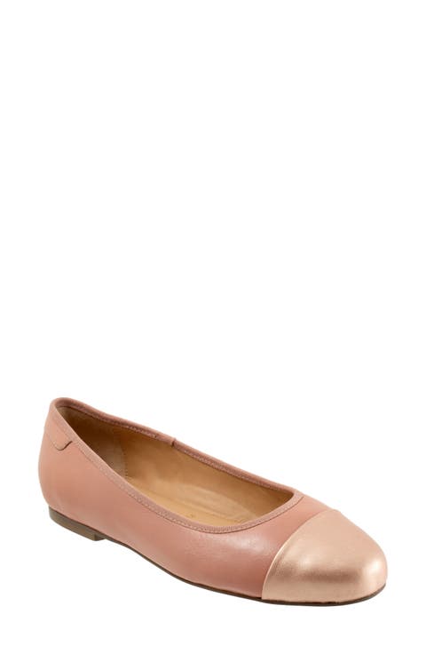 Clara Cap Toe Flat (Women)