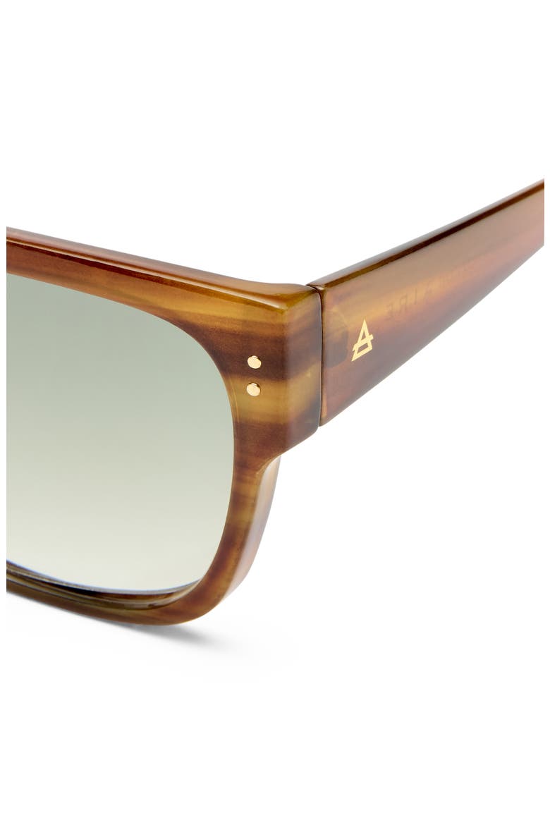Starwake Oversize Flat Top Sunglasses, Alternate, color, CHOCOLATE HAZE