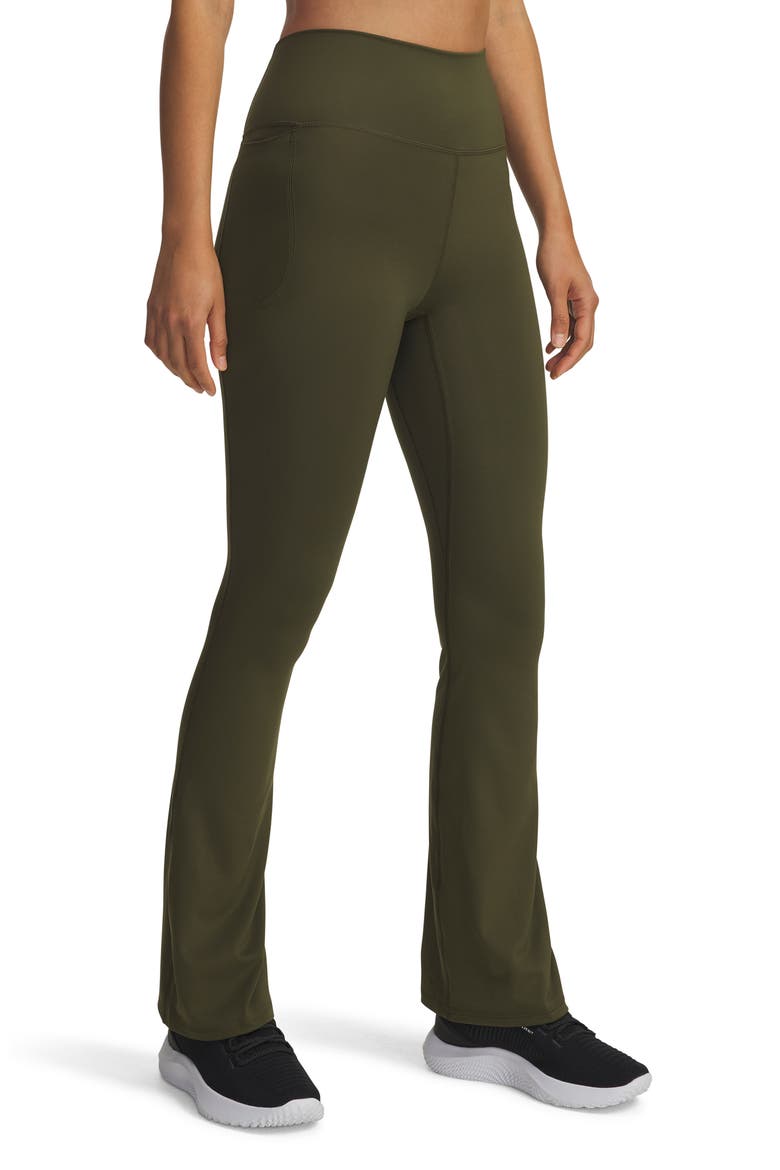Meridian Flare Leggings, Alternate, color, GRN