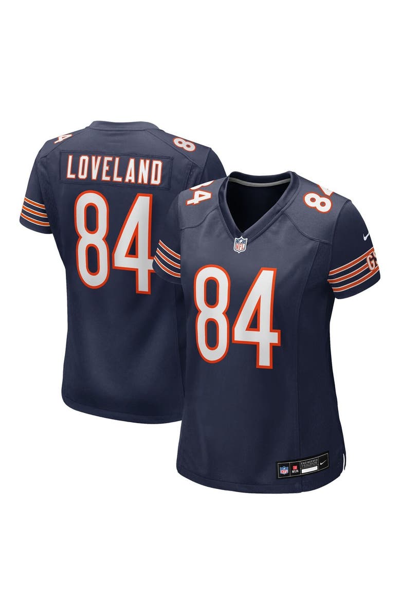 Nike Women's Nike Colston Loveland Navy Chicago Bears Team Game Jersey, Alternate, color, Navy