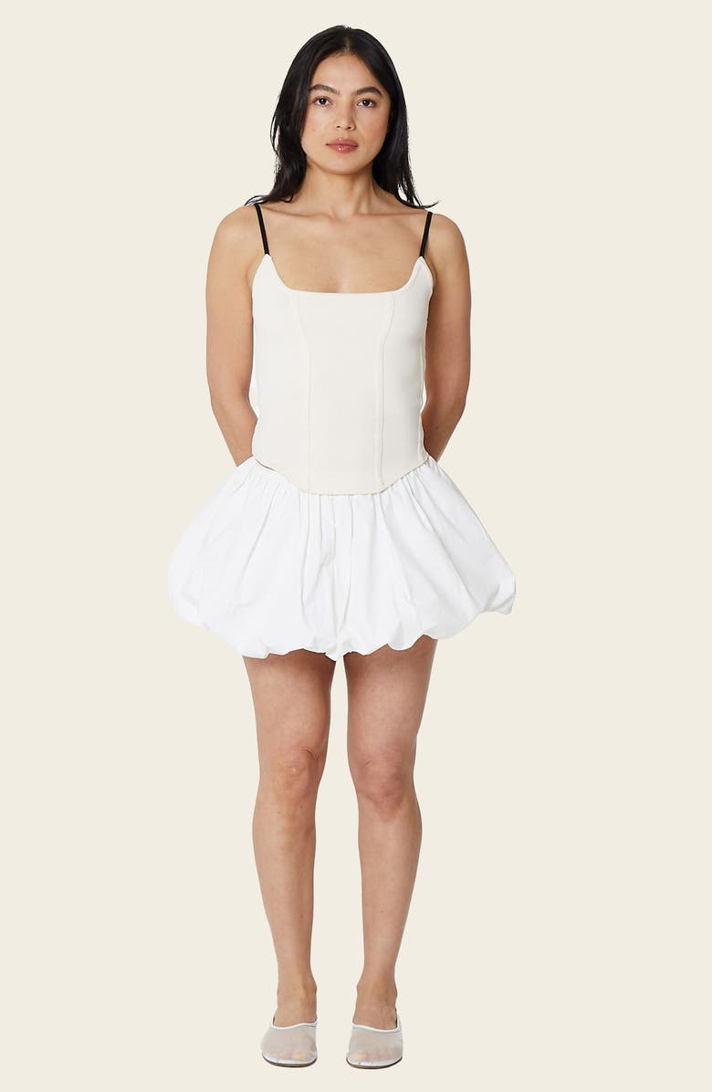 Find Me Now Persephone Corset Camisole, Alternate, color, Cream