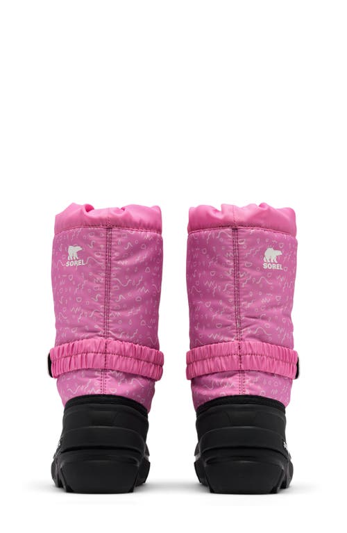 Sorel Kids' Flurry Water Resistant Snow Boot In Multi