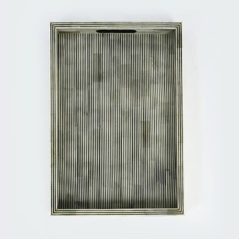 Pinstripe Inlay Tray
