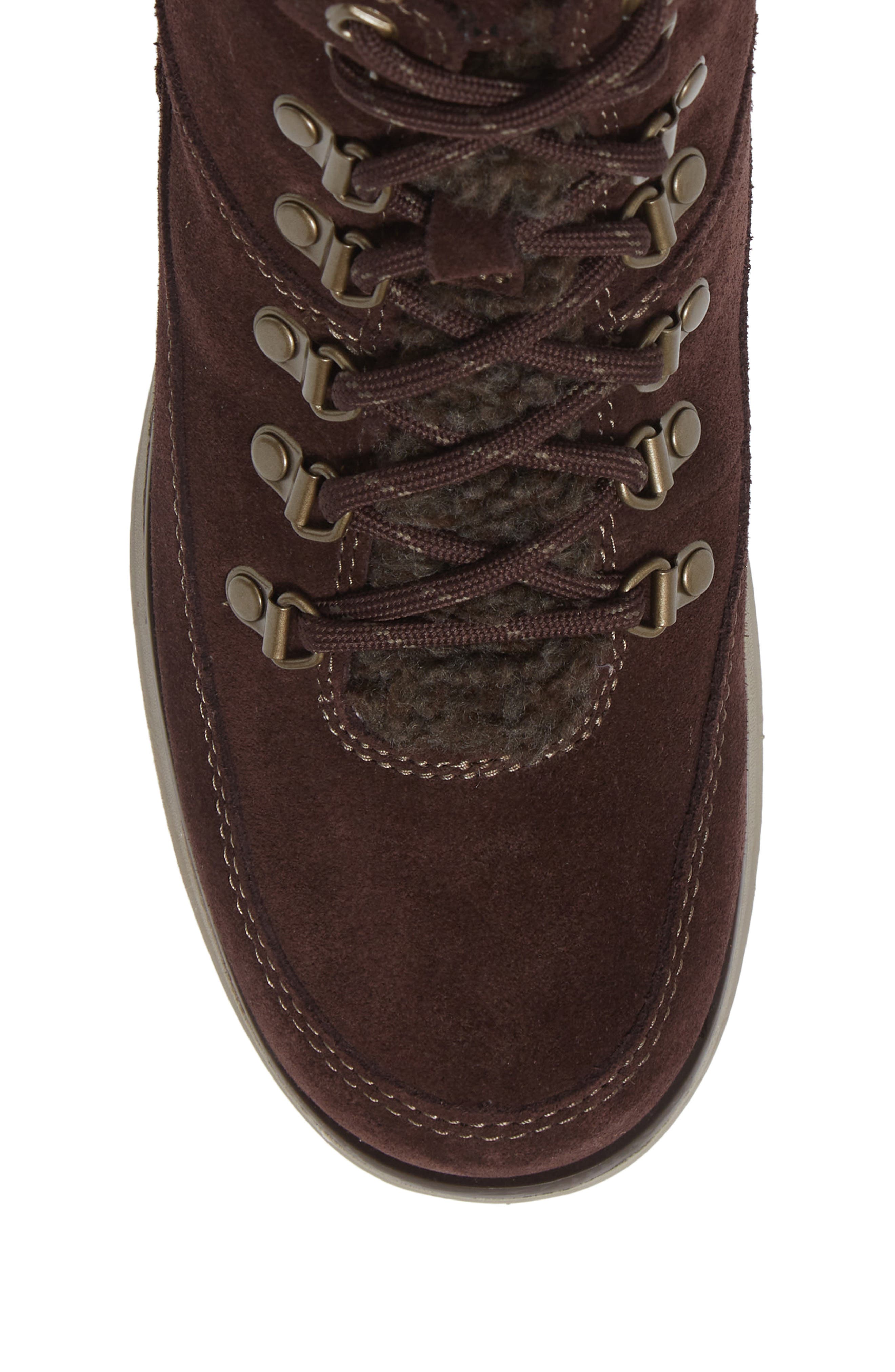 L.L.Bean Mountain Lodge Fleece Collar Insulated Boot, Alternate, color, 