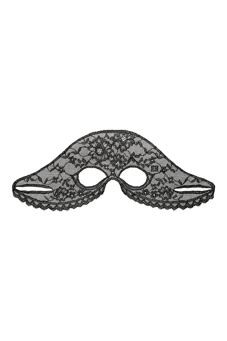 Le Soin Noir Lace Eye Mask, Main, color, NO COLOR