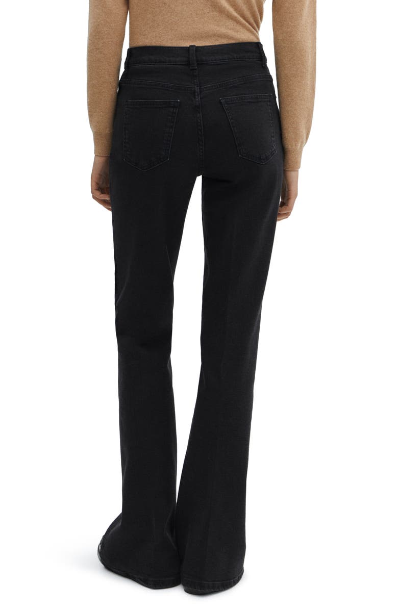 MANGO Kick Flare Jeans, Alternate, color, 