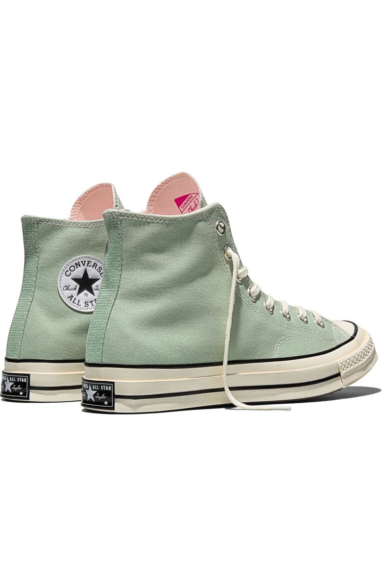 Converse Chuck 70 Canvas High Top Sneaker, Alternate, color, Thyme Again/ Egret/ Black