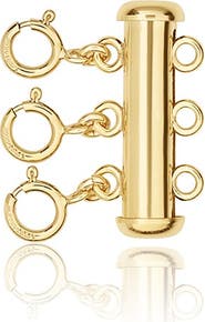 Set & Stones Layered Necklace Clasp Detangler