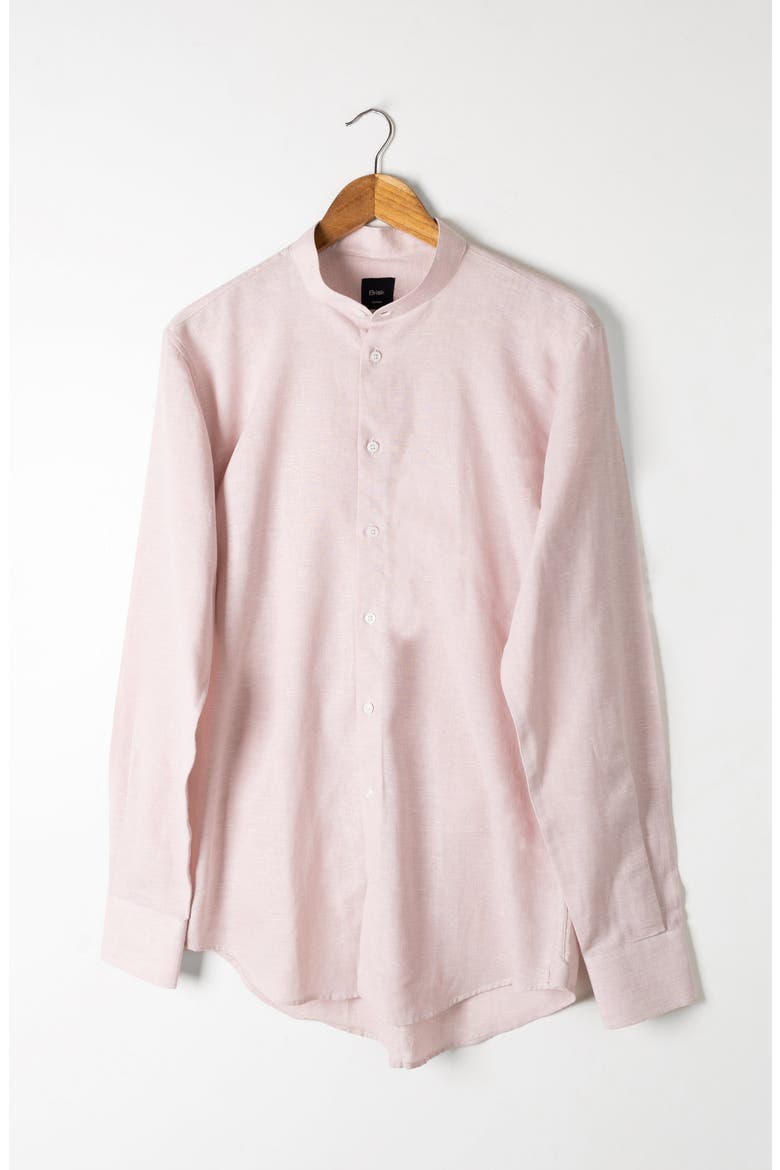 Cotton Linen Shirt, Alternate, color, Light Pink