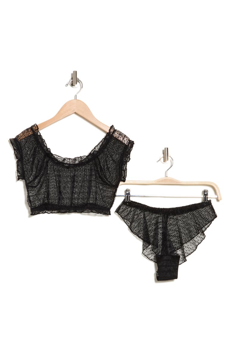 Honeydew Valentina Bra & Bikini Panty Set, Alternate, color,