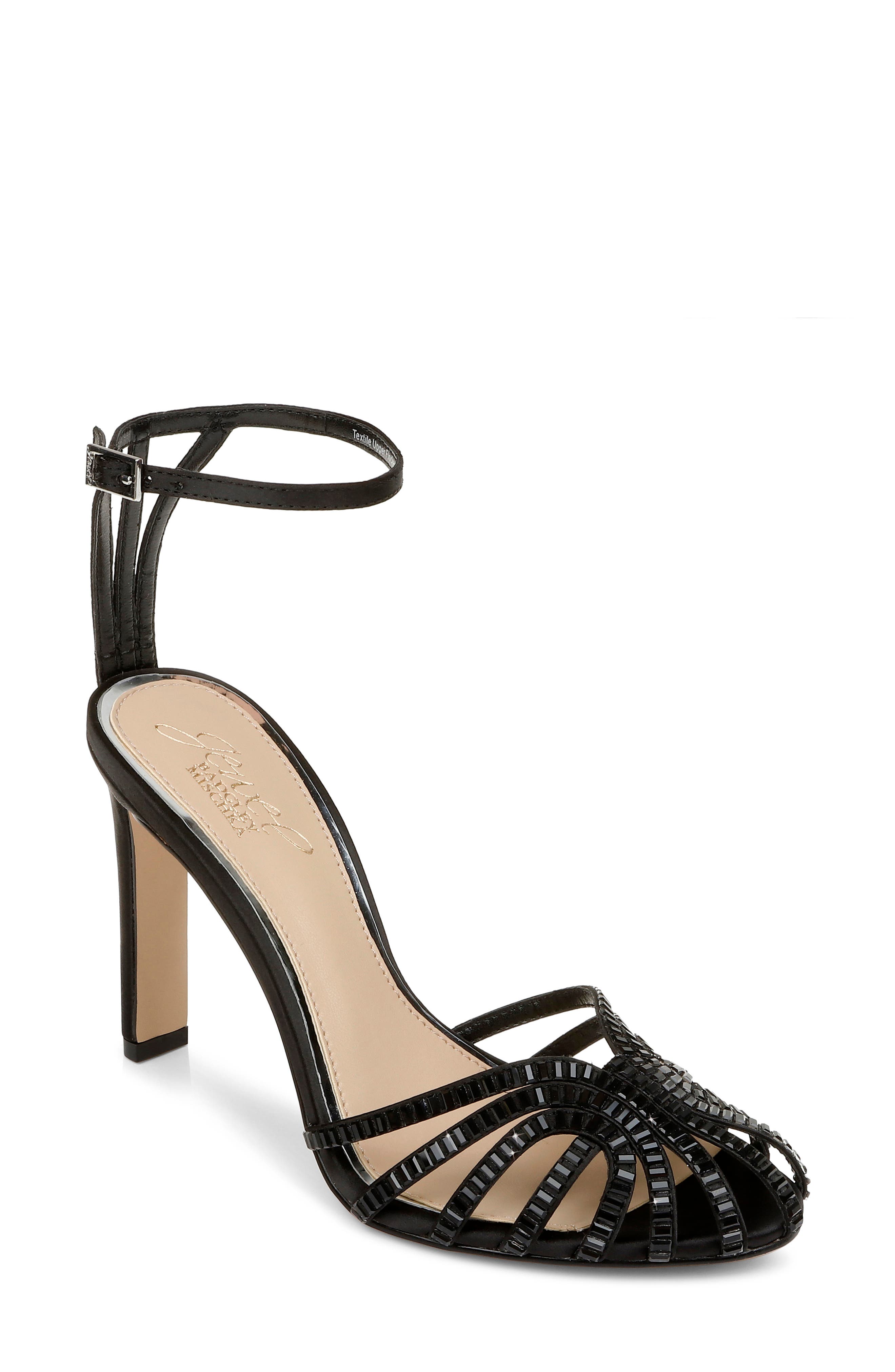 Jewel Badgley Mischka Polly Ankle Strap Pump, Main, color, 