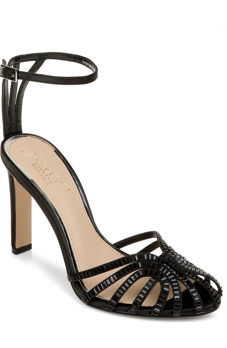 Jewel Badgley Mischka Polly Ankle Strap Pump, Main, color,