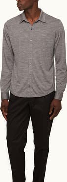 Orlebar Brown Giles Merino Tailored-Fit Shirt