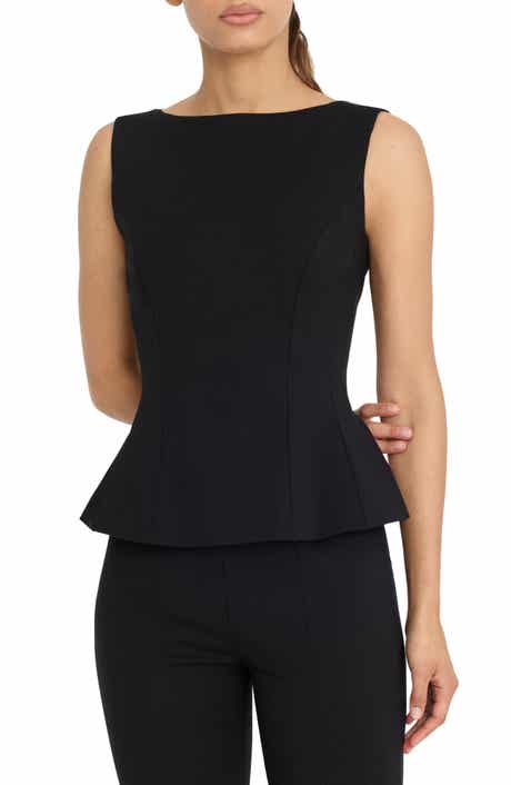 Soft Stretch Sleeveless Ponte Top