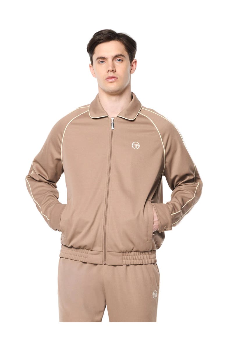 Ettore Track Jacket, Main, color, TAUPE GREY