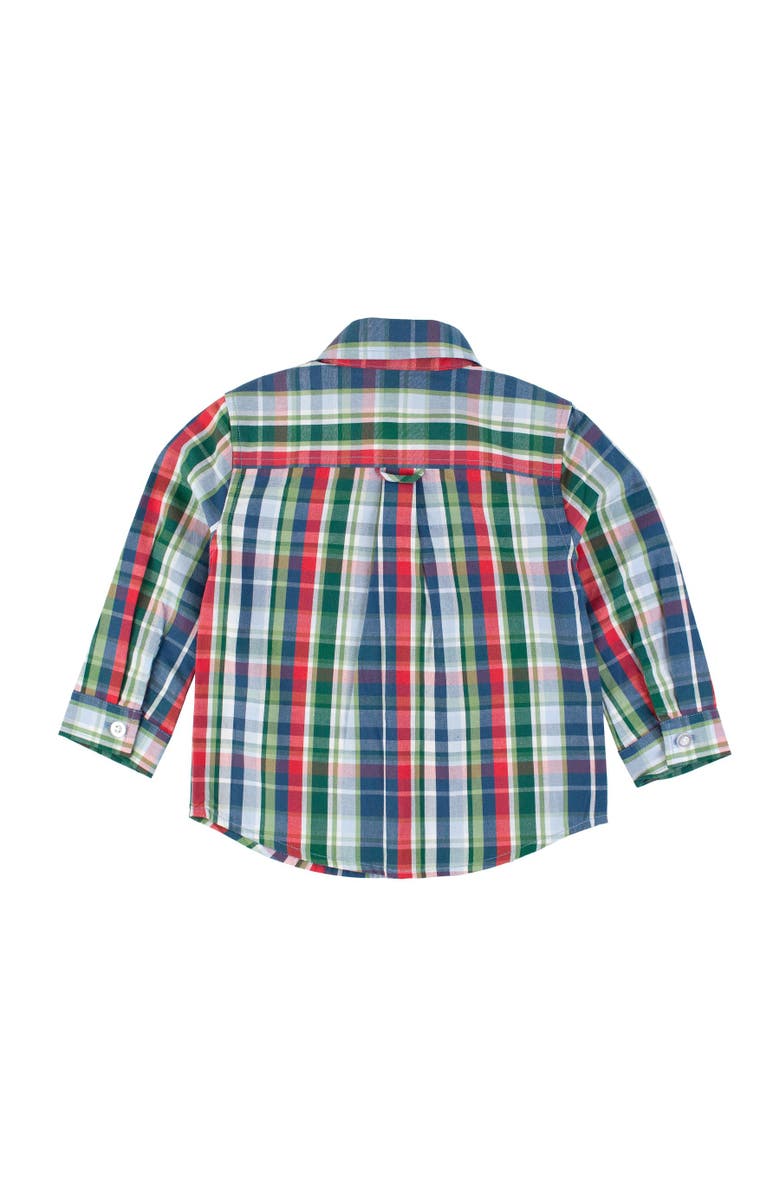 RuggedButts Toddler Boys Long Sleeve Button Down Shirt, Alternate, color, 