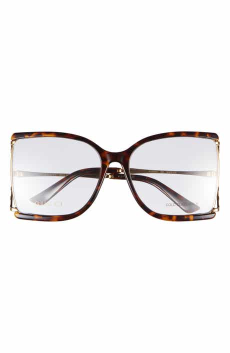 Gucci 60mm Square Optical Frames