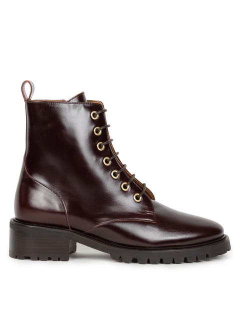 Lara Flat Ankle Boots