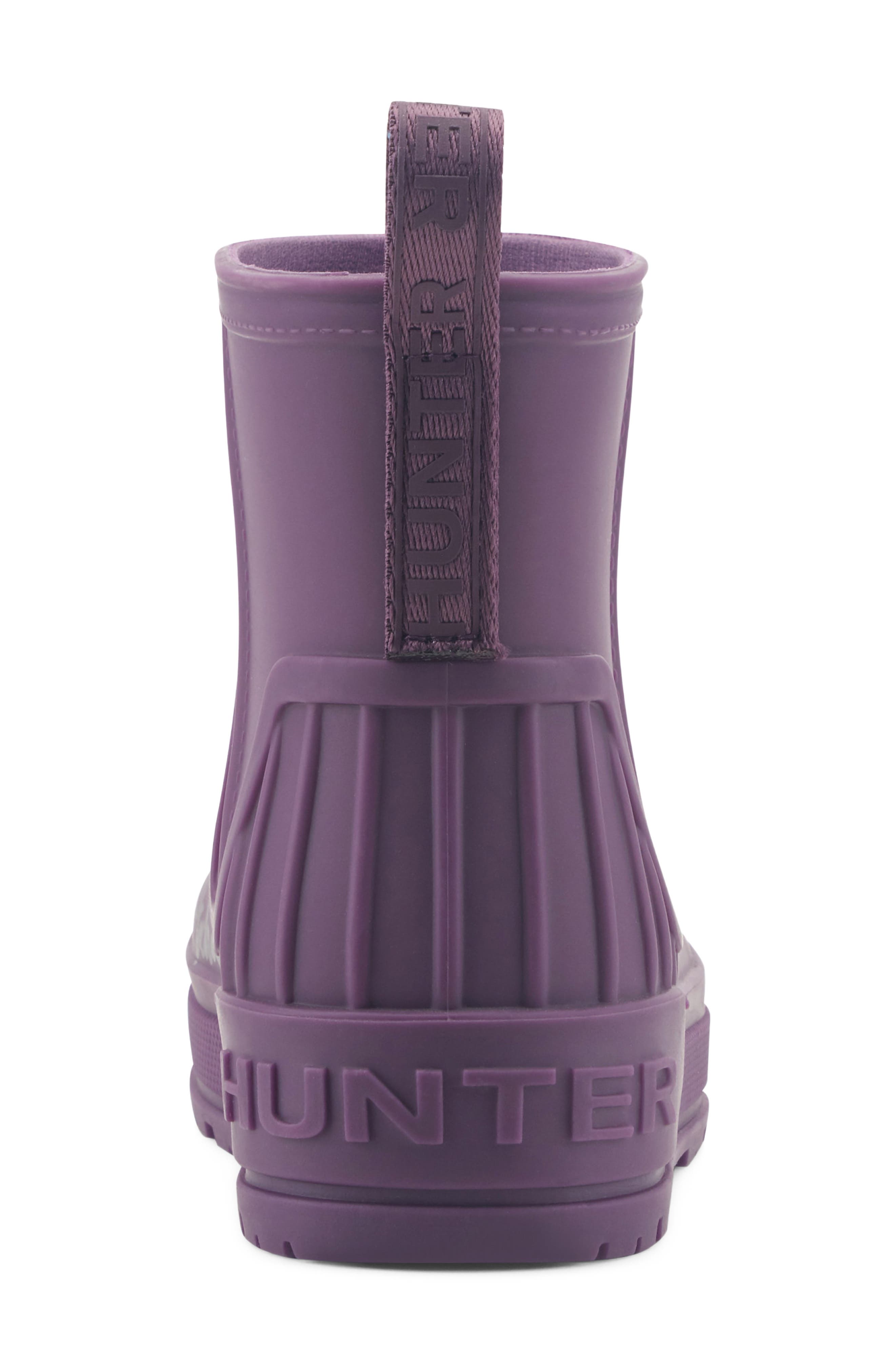 Kids' Grace Waterproof Rain Boot, Alternate, color, DARK PURPLE 500