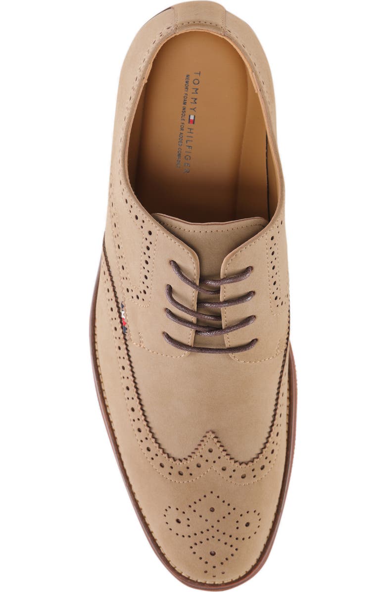 Tommy Hilfiger <p>Buford Wingtip Derby (Men)</p>, Alternate, color, Taupe