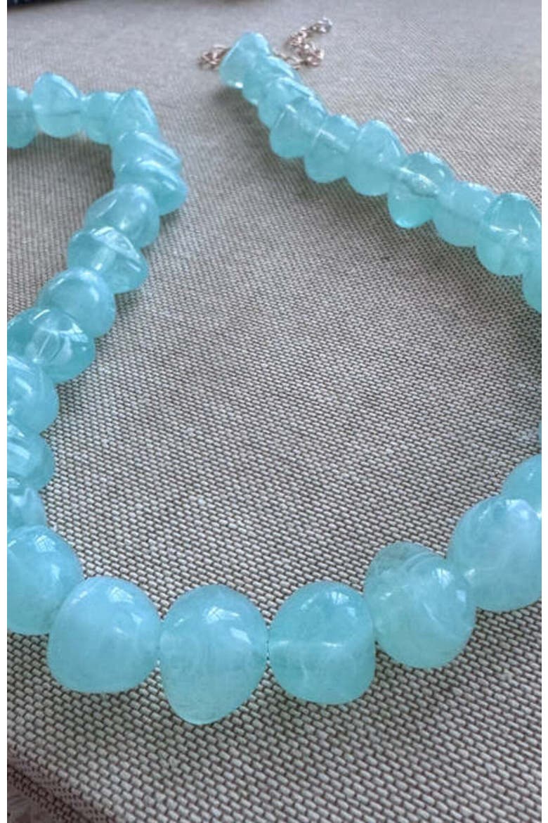 Chelsea Market Necklace, Alternate, color, Blue
