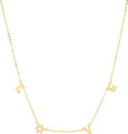 MARLYN SCHIFF Star of David Love Necklace