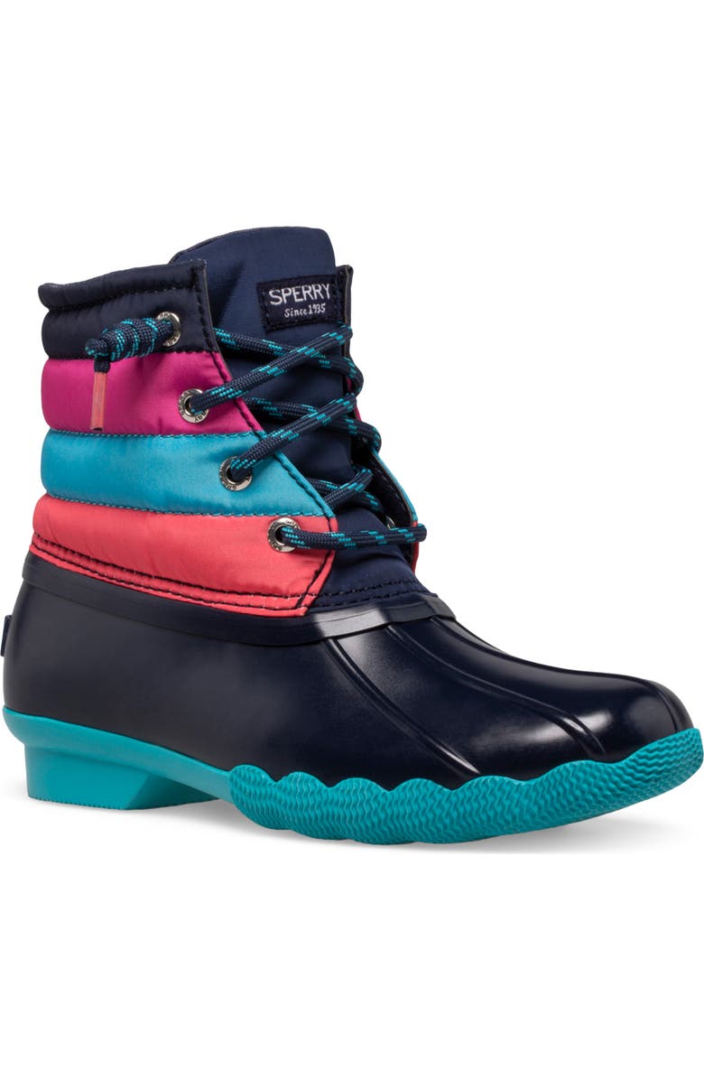 Sperry Kids' Saltwater Water Resistant Boot, Main, color,