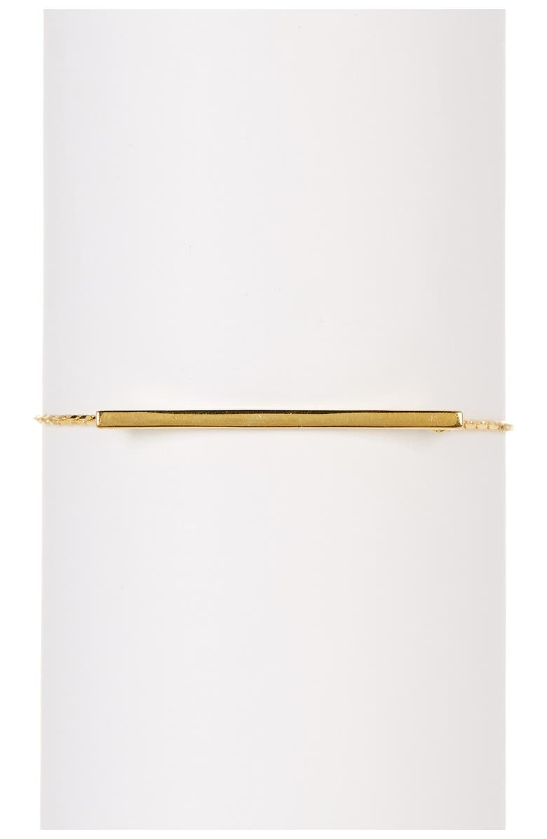 Sterling Forever Bar Slider Bracelet, Alternate, color, 