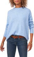 Vince Camuto Exposed Seam Crewneck Sweater