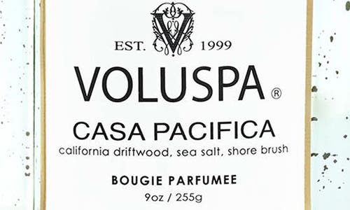 Voluspa Casa Pacifica Classic Candle In Blue