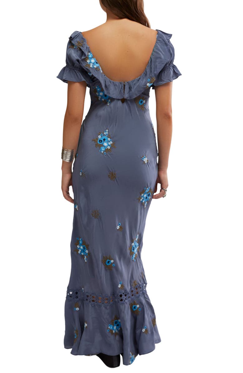 Free People Bali Santa Cruz Ruffle Dress, Alternate, color, 