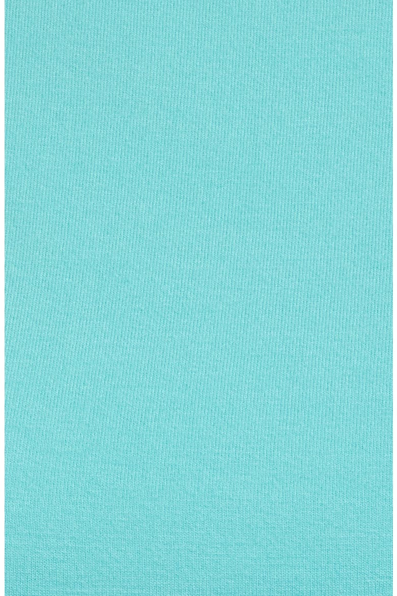 Backless Twist Jersey Top, Alternate, color, TURQUOISE