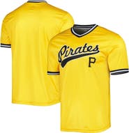 STITCHES Men's Stitches Gold Pittsburgh Pirates Cooperstown Collection Team Jersey