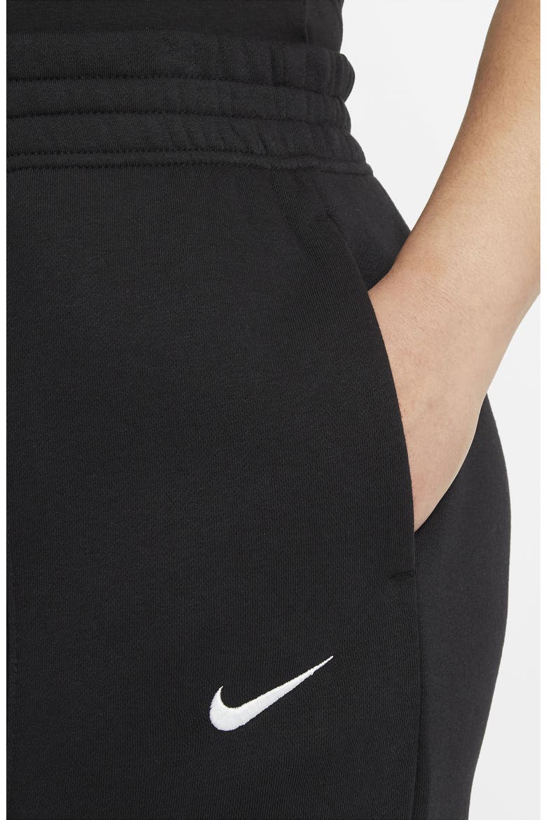 Sportswear Fleece Sweatpants, Alternate, color, BLACK/ WHITE