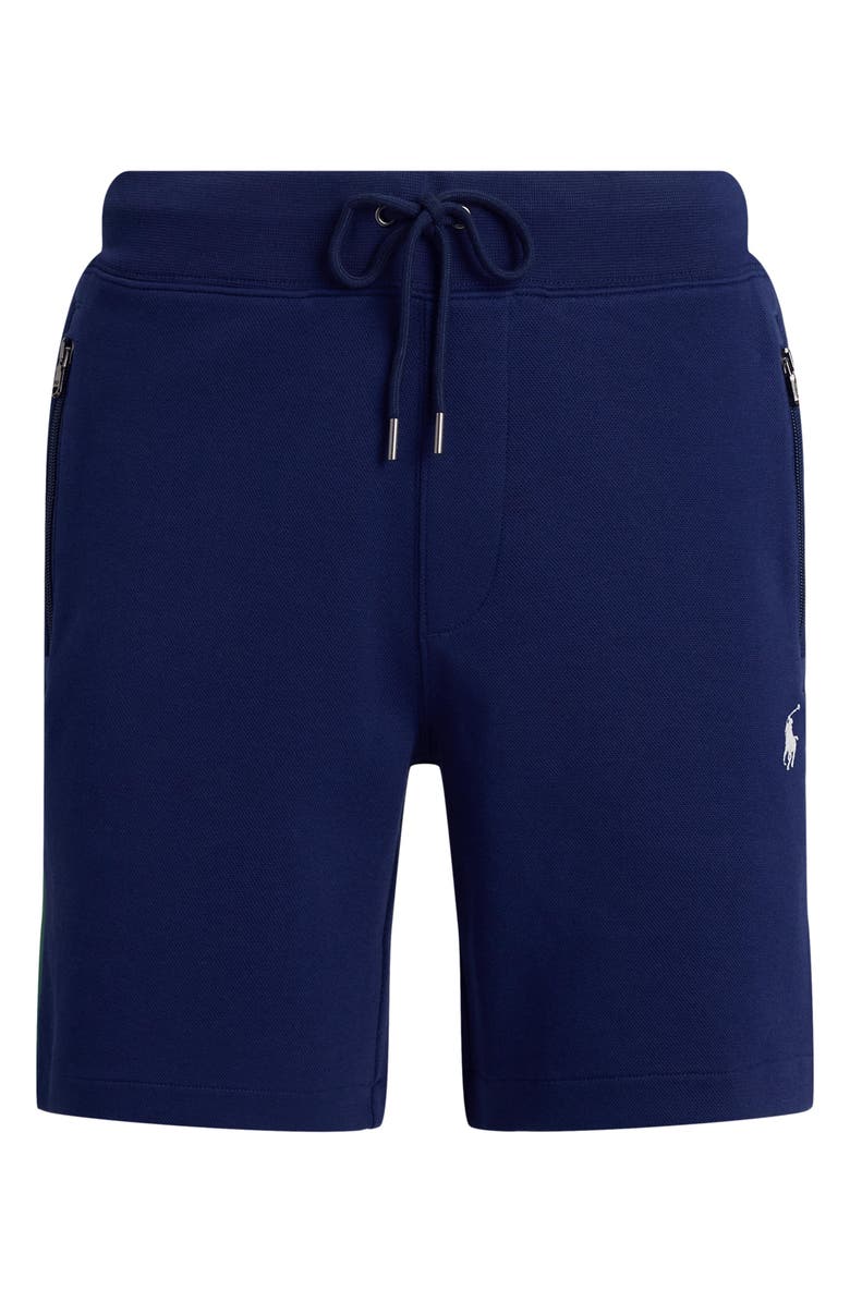 Polo Ralph Lauren Double Knit Shorts, Alternate, color, Newport Navy
