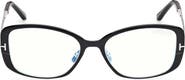 TOM FORD 54mm Rectangular Optical Glasses