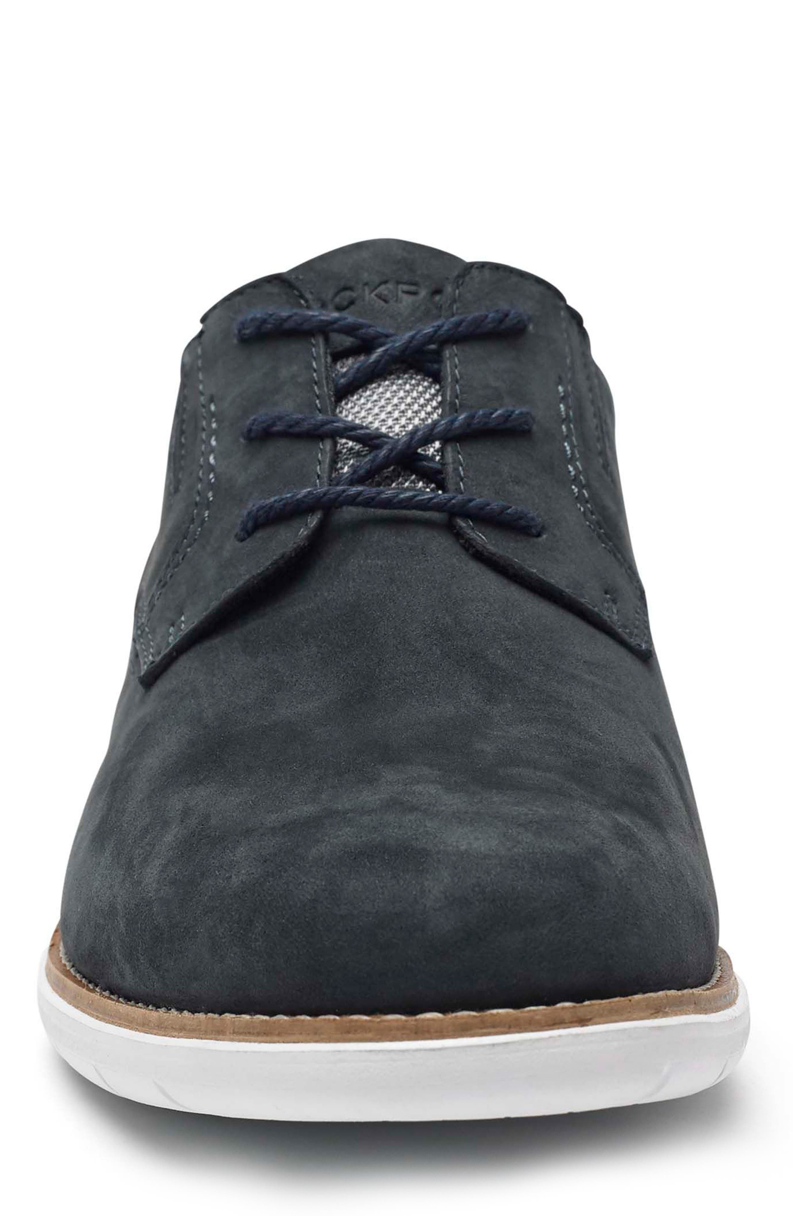 Total Motion Sport Plain Toe Derby, Alternate, color, NEW DRESS BLUE NUBUCK