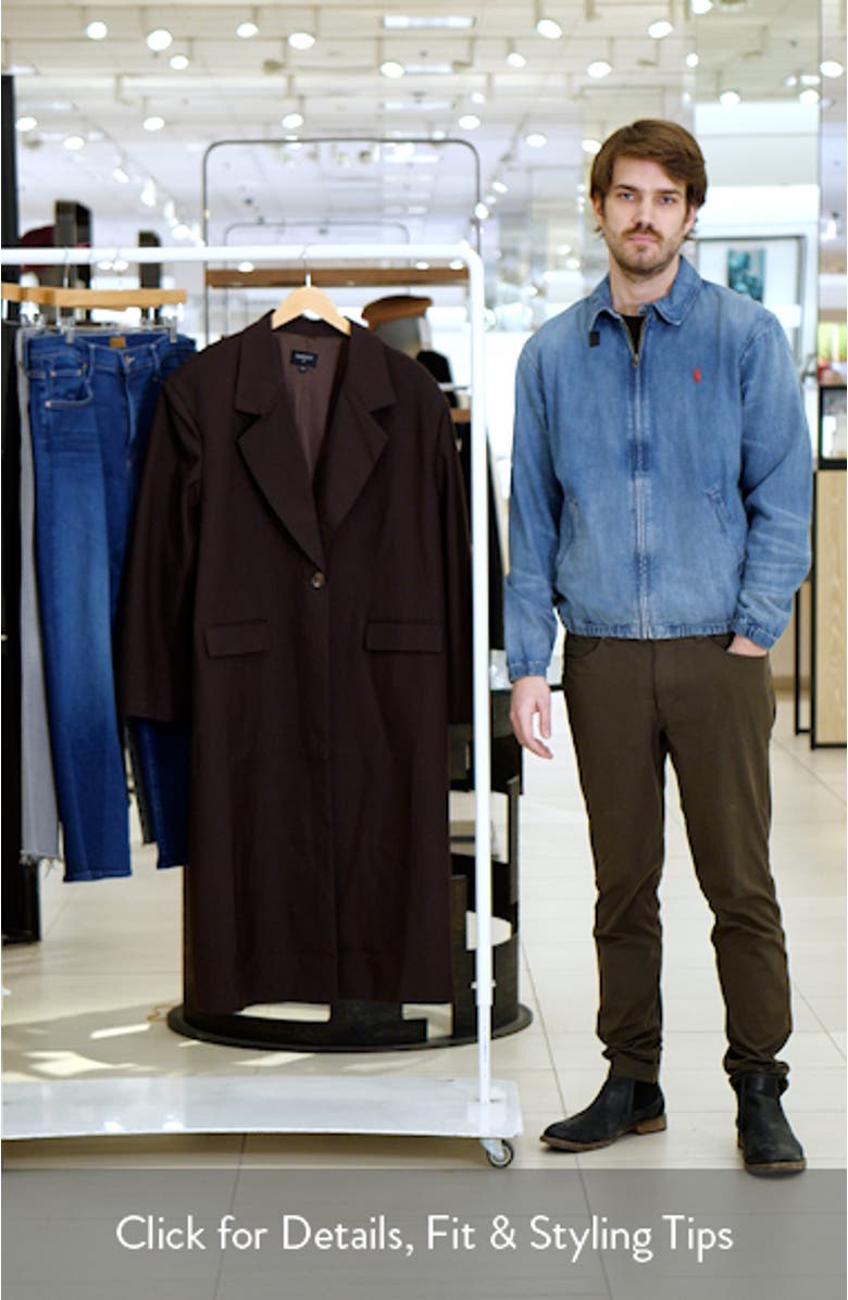 Maika Longline Coat, sales video thumbnail