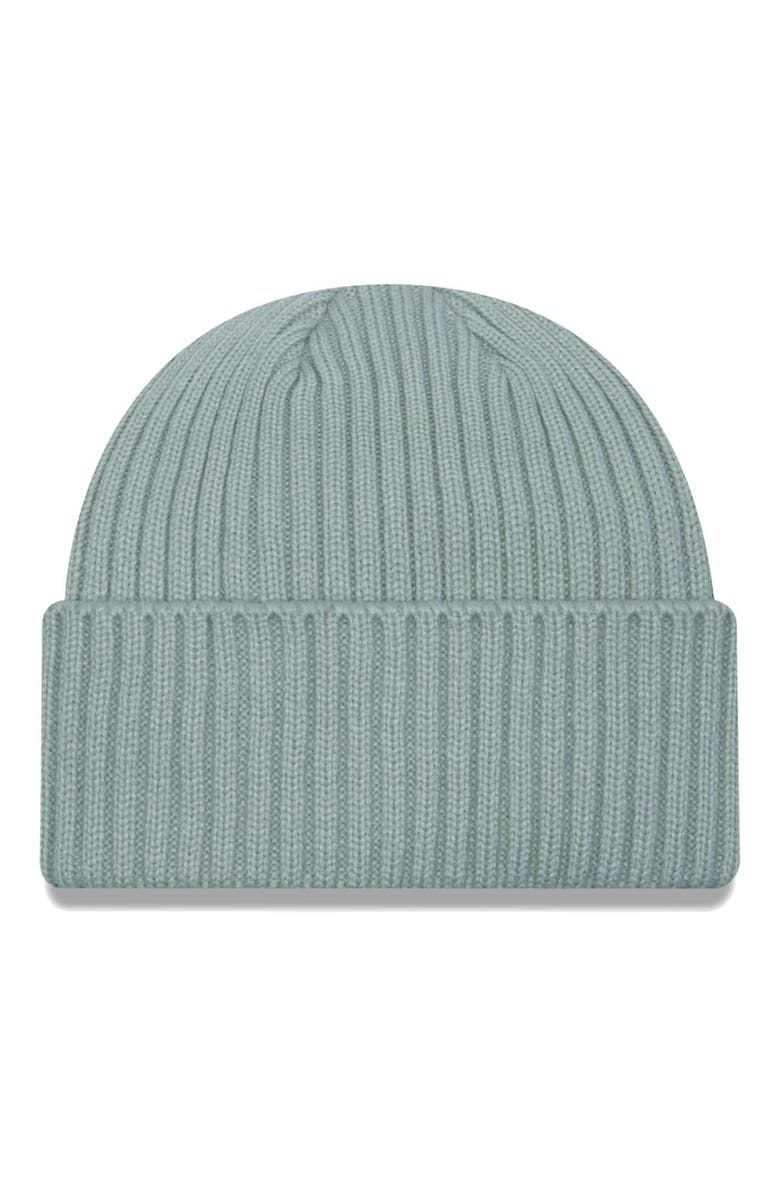 New Era Men's New Era  Green Miami Dolphins Color Pack Cuffed Knit Hat, Alternate, color, 