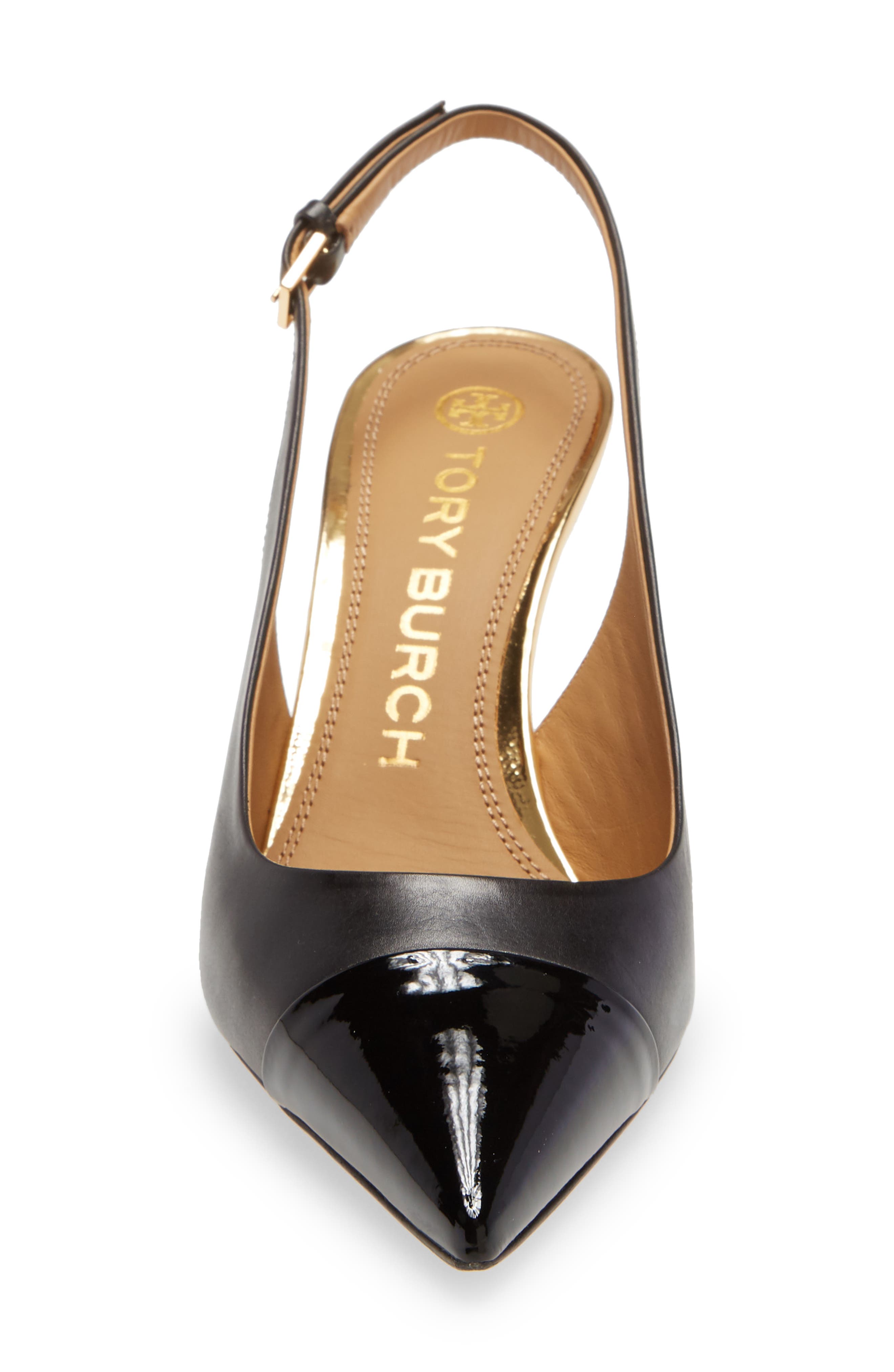 Tory Burch Penelope Cap Toe Slingback Pump, Alternate, color, 