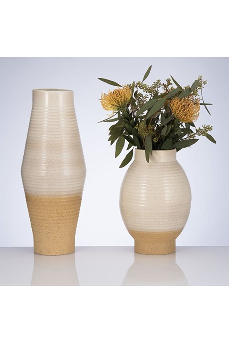 Greece Short Vase, Alternate, color, Neutral