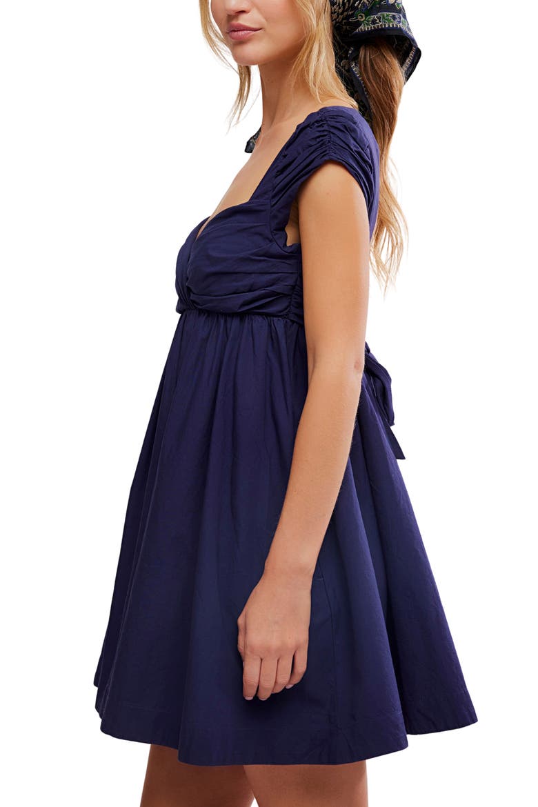 Raven Open Back Babydoll Minidress, Alternate, color, CELESTIAL INDIGO